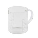 PYREX 計量カップ 500ml ハンドル付き メジャーカップ ( パイレックス 計量コップ メジャーコップ 熱湯OK 500cc ガラス製 電子レンジ対応 ...