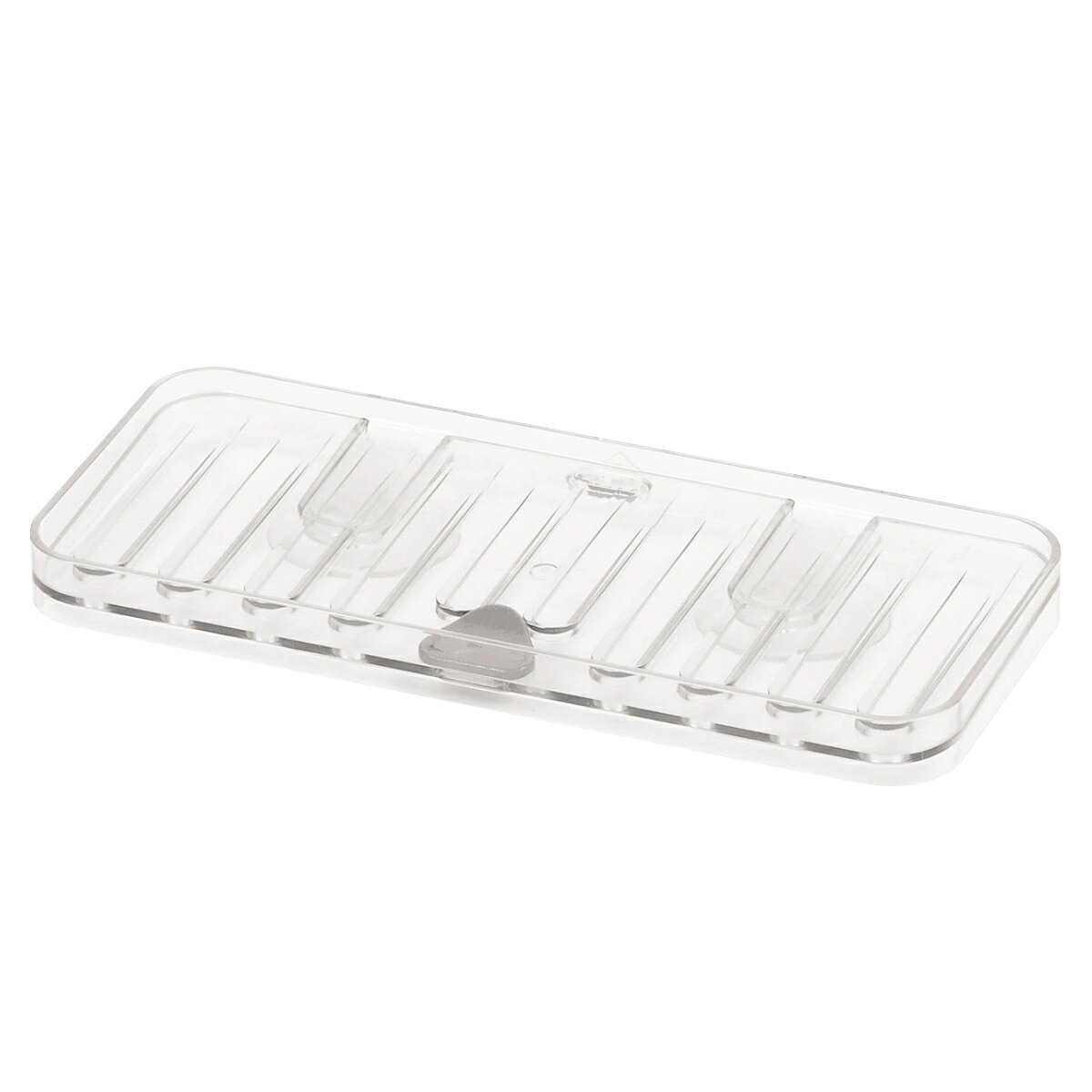 スポンジラック アクリア スポンジトレー ( アクリル スポンジ置き スポンジ入れ スポンジラック 水切り 水切りトレー トレー 水切り 乾燥 干す シンク 流...