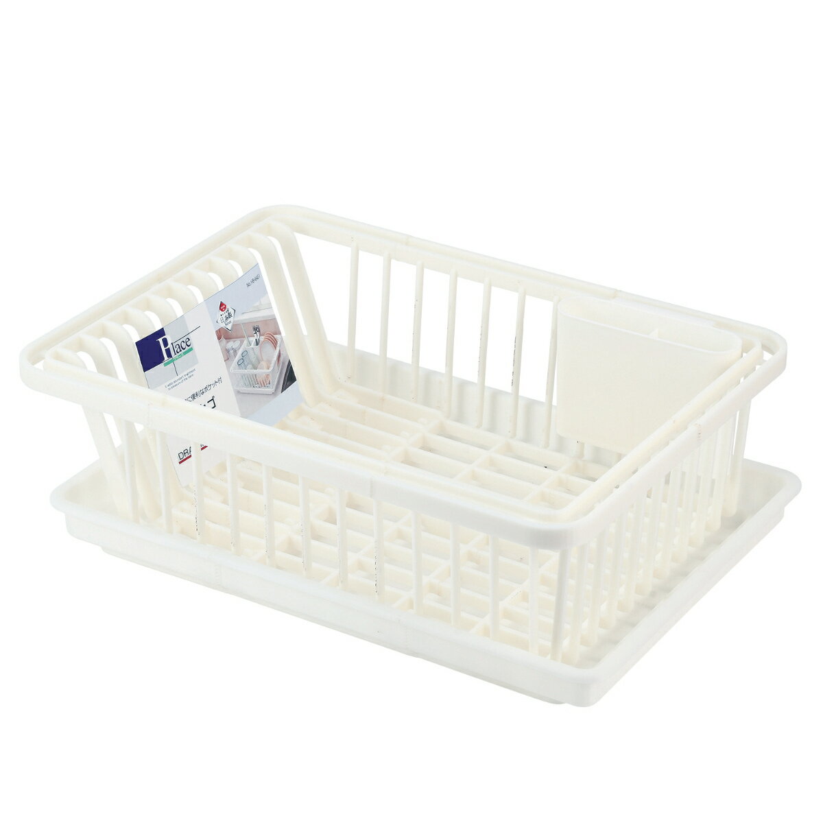 水切りラック プラース 水切りカゴ （ 水切りかご 水切り シンク上 プラスチック 水切りバスケット ...