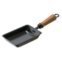 玉子焼き器 9.5×15cm 鉄製 ガス火専用 プチッと ミニサイズ ( ガス火対応 直火専用 卵焼き器 玉子焼きフライパン エッグパン 小さめ 玉子焼き フラ...