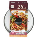 フライパン 蓋 28cm用 強化ガラス製 鍋蓋 クックプラス ( フライパンカバー ガラス蓋 フタ フライパン蓋 28cm 28センチ フライパンの蓋 鍋ふた 鍋フタ ふた カバー 調理器具 キッチン用品 )【39ショップ】