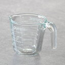 PYREX 計量カップ 500ml 耐熱ガラス 取っ手付き メジャーカップ ( パイレックス 耐熱 ガラス 500 計量 カップ 目盛 食洗機 電子レンジ オー...