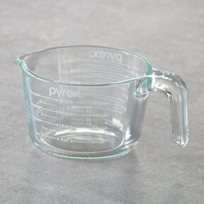 PYREX 計量カップ 1L 耐熱ガラス 取っ手付き メジャーカップ （ パイレックス 耐熱 ガラス 1 リットル 計量 カップ 目盛 食洗機 電子レンジ オーブン 対応 冷凍 冷蔵 保存 オーブン対応 強化ガラス 目盛り付き 調理 衛生的 ）【39ショップ】