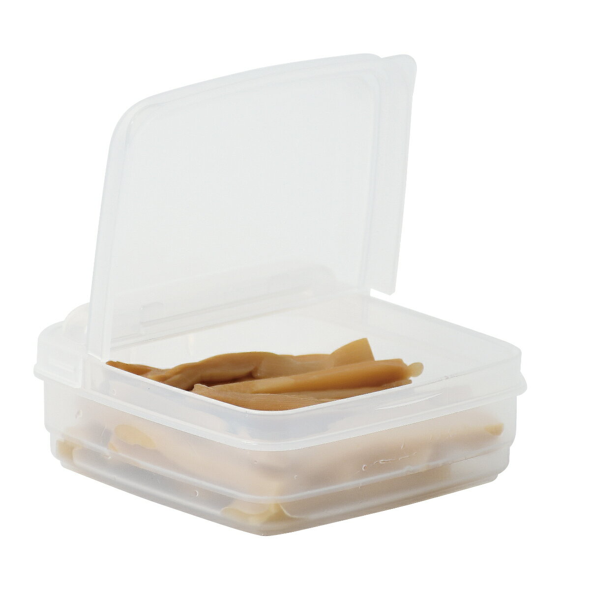 保存容器 中華家 PC蓋が立つ薬味容器2個組 （ 容器 プラスチック 薬味入れ 薬味 保存 フタ付き 日本製 ..