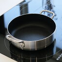 両手鍋 20cm IH対応 オーブンにも使える卓上鍋 ( ガス火対応 オール熱源対応 オーブン対応 卓上鍋 両手なべ 鍋 ふっ素加工 軽い フッ素加工 フッ素コ...