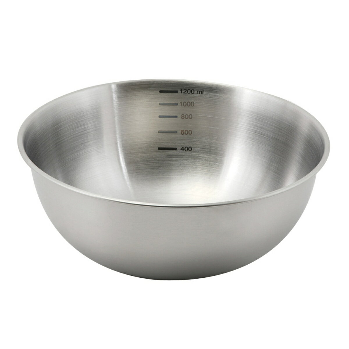 ボウル 18cm メモリ付き ステンレス製 ベーシスライン （ ボール ステンレス ステンレスボウル ...
