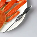 カニスプーン カニフォーク ステンレス製 ( カニ スプーン 蟹 フォーク 専用 かに カニスプーンフォーク 対応 キッチンツール キッチン用品 カトラリー 便利 便利グッズ ステンレス 食洗機 OK )【39ショップ】