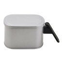 オイルポット 600ml スリムなシリコンオイルポット ( オイルストッカー 油ポット 油保存 油こし器 油濾し器 シリコーン加工 濾し網付き 調理器具 調理用...