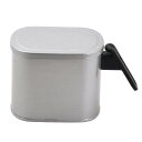 オイルポット 1L スリムなシリコンオイルポット ( オイルストッカー 油ポット 油保存 油こし器 油濾し器 シリコーン加工 濾し網付き 調理器具 調理用品 鉄...