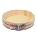 寿司桶 39cm 和の里 木製飯台 約一升用 ( すし桶 天然木 木製 飯台 すし飯台 飯切 手巻き寿司 ちらし寿司 1升用 桶 木桶 お祝い事 イベント ホームパーティー ひな祭り )【39ショップ】