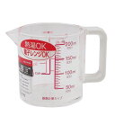 計量カップ 耐熱 200ml プラスチック製 目盛付き ( 計量器具 メジャーカップ キッチン用品 調理器具 キッチンツール 調理用品 台所用品 耐熱計量カップ )【39ショップ】