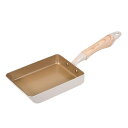 卵焼き器 13×18cm IH対応 ロングライフスピンコート ( ガス火対応 オール熱源対応 金属ヘラOK 玉子焼き器 フライパン エッグパン 玉子焼きフライパ...