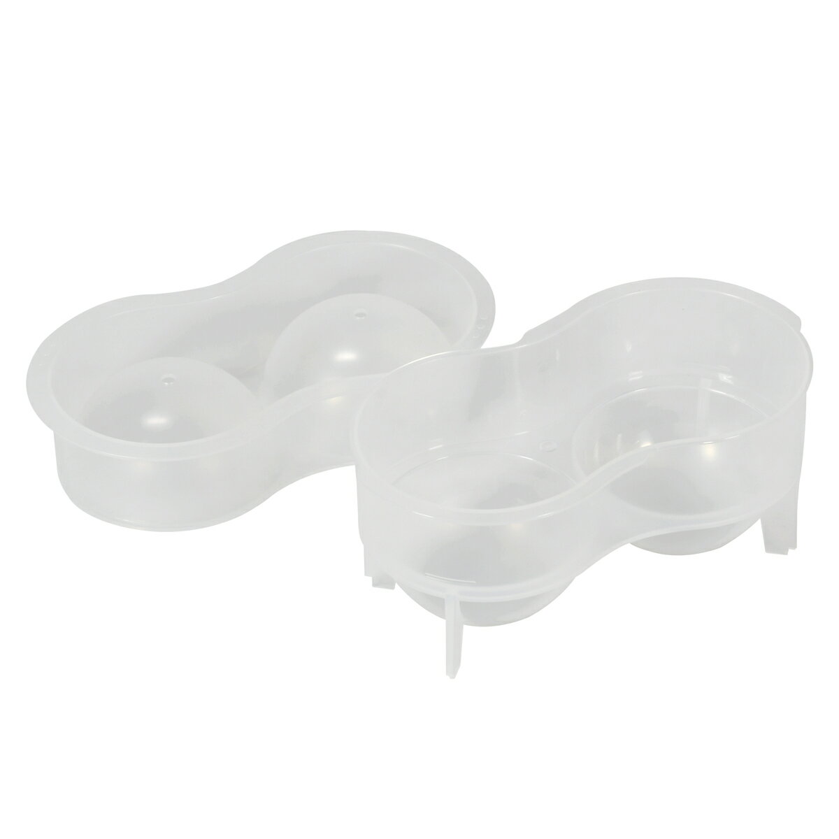 製氷皿 バープレミアム 取り出しやすい 丸氷 2個取り （ 製氷器 製氷カップ 氷 日本製 やわらか ...