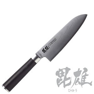 包丁　毘雄　ダマスカス67層　三徳包丁　165 （ 送料無料 三徳 包丁 ダマスカス包丁 キッチンナイフ 16.5cm 16.5センチ ほうちょう 庖丁 3徳包丁 三徳庖丁 万能包丁 万能ナイフ 料理包丁 文化包丁 調理器具 キッチン用品 ）【39ショップ】