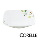 ボウル 23cm コレール CORELLE スクエア 白 食器 皿 角皿 グリーンブリーズ （ 食洗機対応 ホワイト 電子レンジ対応 お皿 オーブン対応 白い 白い皿 深皿 中皿 大皿 中鉢 盛り皿 器 角型 スクエア リーフ 洋食器 ） 【39ショップ】