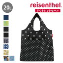 ライゼンタール エコバッグ コンパクト ショッピングバッグ ライゼンタール MINI MAXI SHOPPER PLUS （ reisenthel エコバッグ ミニマキシショッパープラス マイバッグ ポケット 撥水加工 大容量 折りたたみ マチ付き お買い物バッグ コンパクト 肩掛け ）【39ショップ】