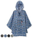 【アウトレット】カッパ reisenthel ポンチョ PONCHO 雨具 ( レインポンチョ レディース 撥水加工 折り畳み 自転車 レインウェア レインコー...