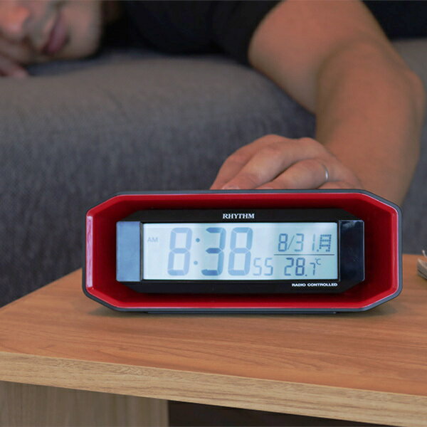 目覚まし時計 大音量電子音アラーム フィットウェーブバトル