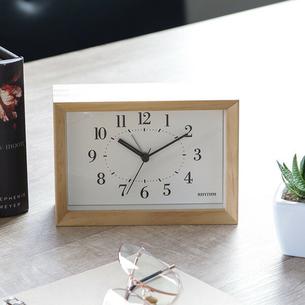 掛け時計 掛置兼用タイプ A Series A6 木枠 置き時計