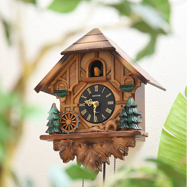 掛け時計 鳩時計 カッコー時計 カッコーティンバー