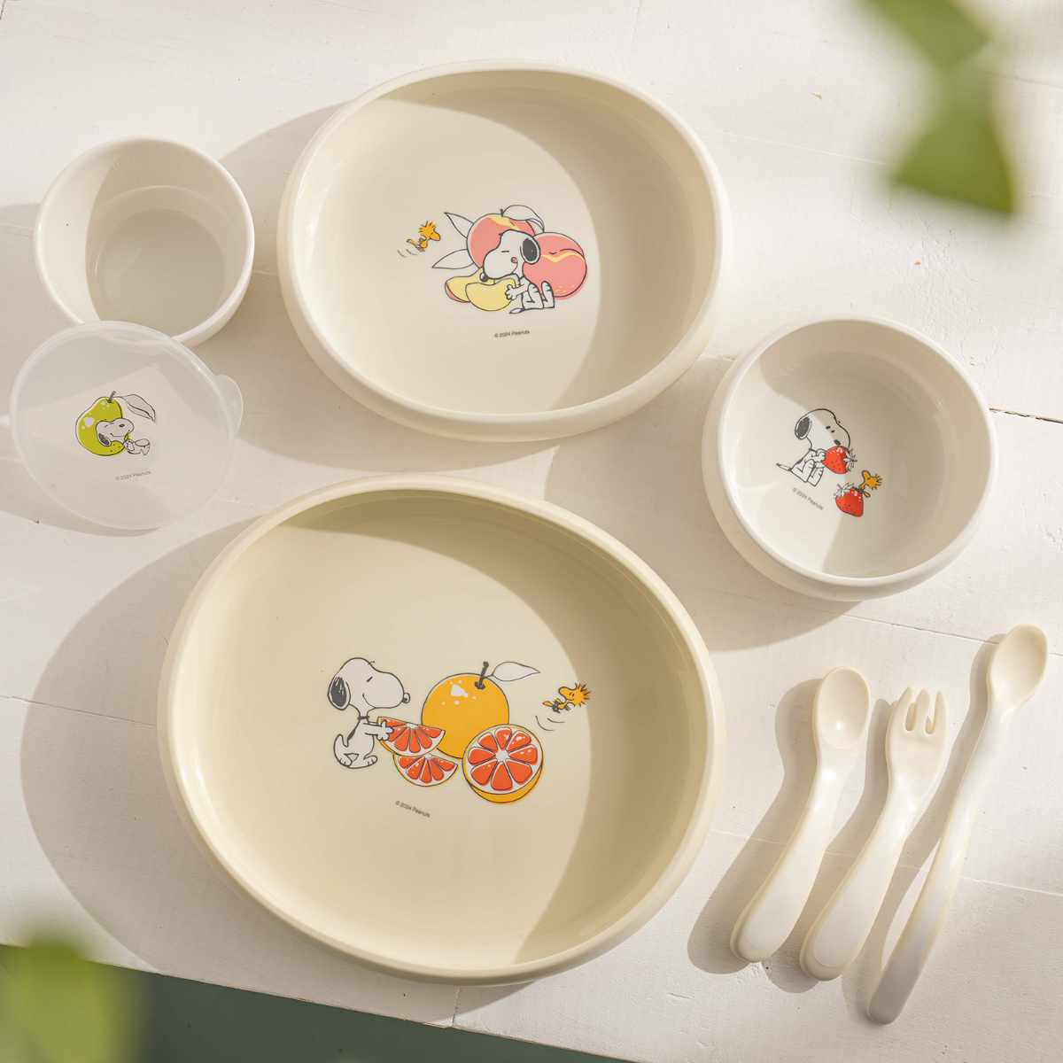 ベビー食器セット ピーナッツ コレクション お食事セットFS （ 5ヶ月～ お食事セット 食器 カト ...