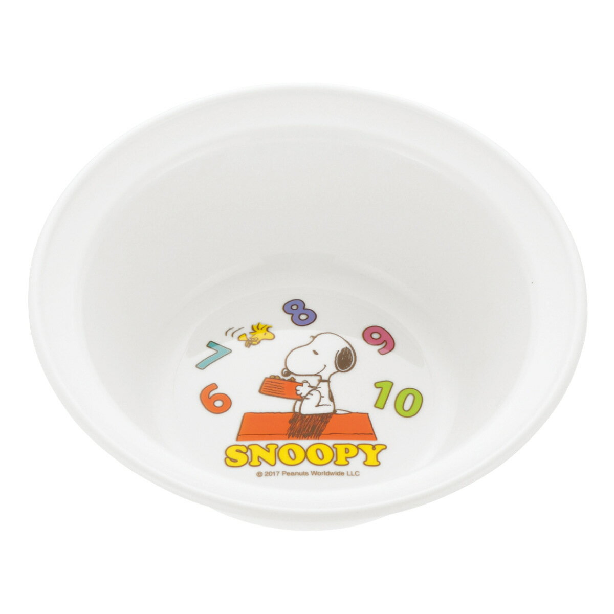 ボウル 14cm トライ食器 シリアルボウル プラスチック （ 食洗器対応 電子レンジ対応 お椀 碗 子ども用 スヌーピー 子供 子ども キッズ プラスチック製 持ちやすい シンプル キャラクター SNOOPY ） 【39ショップ】