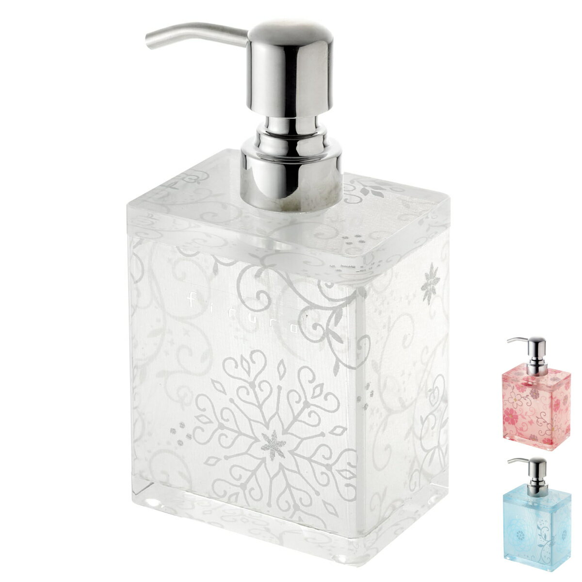 ソープディスペンサー 340ml 泡で出るタイプ フィルロ シュシュ ムースボトル （ ディスペンサーボトル 泡タイプ 泡用 詰め替え ボトル 泡せっけん お風呂 詰め替え容器 ボディソープ ハンドソープ 石けん 洗面 バス用品 おしゃれ ）【39ショップ】