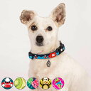 首輪 大型犬 L マックス&モーリー 迷子札 犬 ( 犬用首輪 ペット用 スマートID 散歩 いぬ ドッグ 軽量 丈夫 速乾 おしゃれ かわいい デジタル迷子札...
