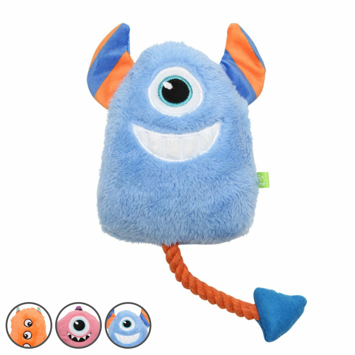 おもちゃ 犬用 ループ フレンディ L モンスター ぬいぐるみ 噛む ペット （ 犬のおもちゃ 音が鳴る 音が出る ロープ 雑貨 かわいい やわらかい 犬 縫いぐるみ ストレス発散 ペットおもちゃ 噛むおもちゃ ペット用品 ）【39ショップ】