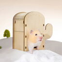 ケージ ハムスター ミオファン DIYハウス カクタス S ( ハムスターケージ 小動物用ケージ 小動物用 遊び場 ペット 飼育 ハウス DIY 小動物用ハウス...