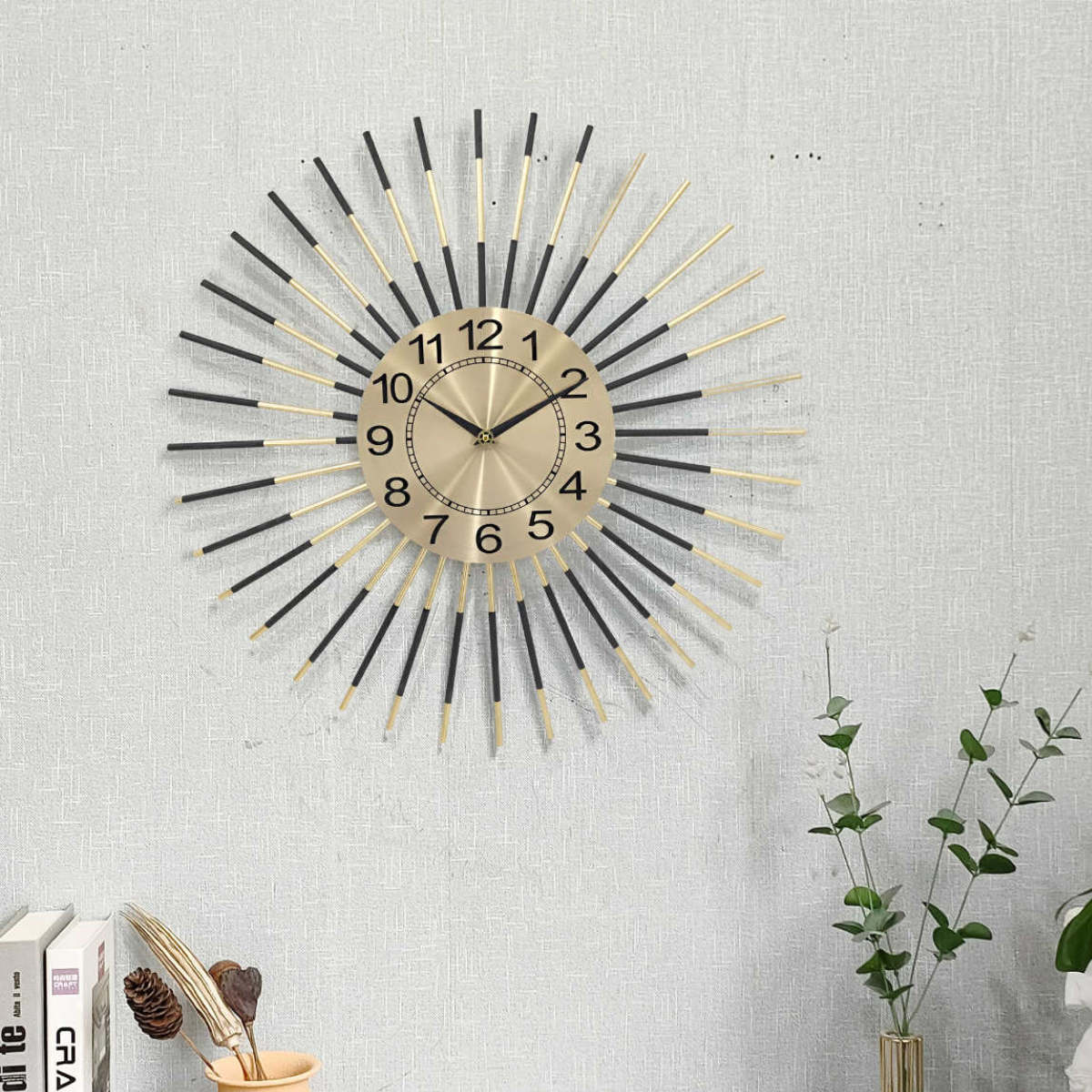 掛け時計 スパイラルアート アプリクス 直径60cm