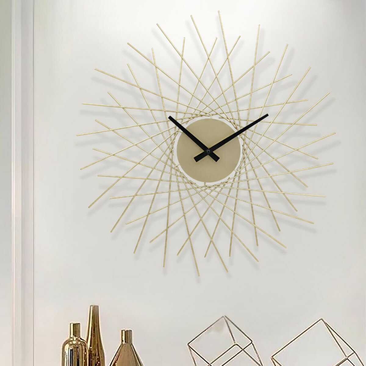 掛け時計 マルチディメンション アプリクス 直径50cm