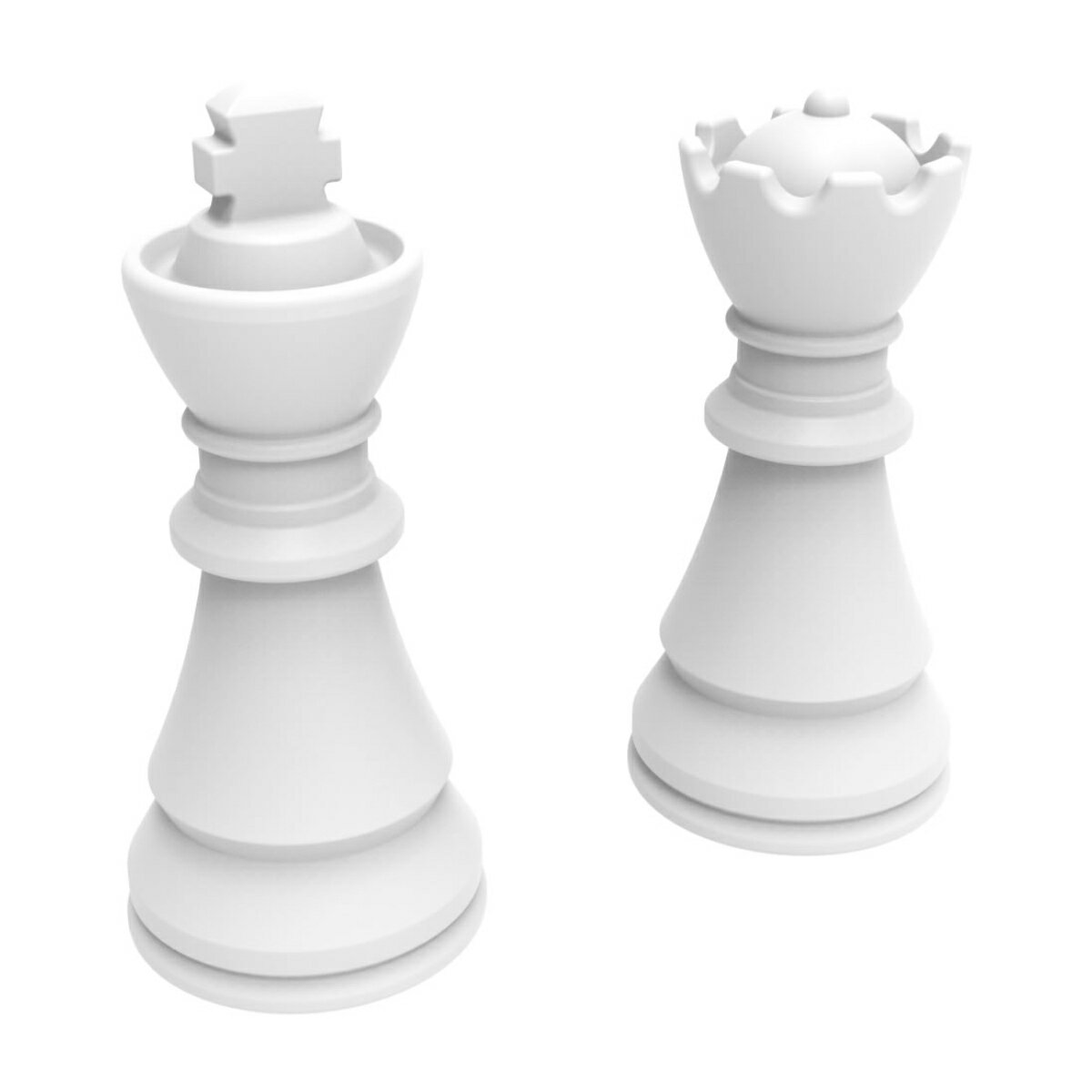 アロマストーン アプリクス キング&クイーン ( アロマ 珪藻土 香り 芳香剤 チェス チェス駒 ホワイト オブジェ キング クイーン 白 置き物 インテリア ...