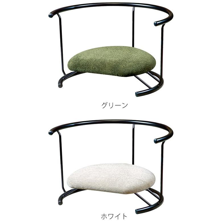 あぐら座椅子 高さ34cm 背付き 座ユー スイングスツール 座椅子 （ 送料無料 あぐらチェア あぐら椅子 あぐら 胡坐 椅子 チェア チェアー イス いす 布張り 和室 畳 姿勢 楽 スイング 腰掛け 背もたれなし ）【39ショップ】