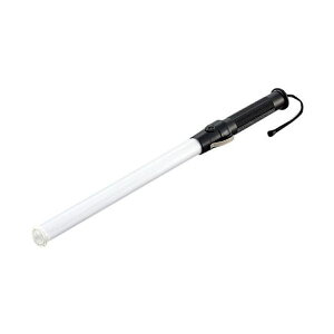 合図灯 誘導ライト レッド/ブルー切り替えタイプ 54cm ( LEDライト 防犯用品 工事用品 誘導棒 赤色灯 誘導灯 赤灯 停止棒 )【39ショップ】