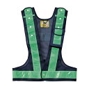 多機能ベスト 紺/緑 ( 送料無料 安全ベスト 安全用品 工事用品 作業用品 業務用 ベスト 反射 ) 【39ショップ】