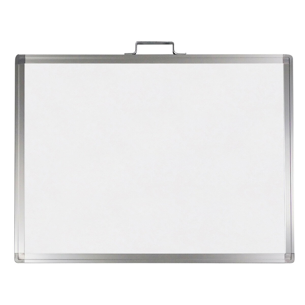 工事用撮影用ホワイトボード 無地タイプ 45×60cm スチール製 ( 工事 ホワイトボード 工事写真 黒板 看板 表示板 掲示板 持ち運び ペン付き クリーナ...