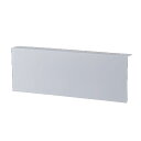 高輝度蓄光標識貼付用プレート 天井用 13×36cm アルミ製 ( ベースプレート 天井 取り付け 標識用 白 ホワイト アルミ 日本製 L字 プレート 120...