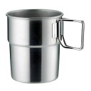 マグカップ スタッキングマグ 400ml ( コップ ステンレス製 マグ カップ ステンレス 保温保冷 アウトドア 食洗機対応 取っ手付き 持ち手付き タンブラ...