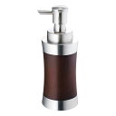 ディスペンサー SALUS 泡タイプ スプールウッド フォームボトル 360ml ( セイラス 泡用 詰め替えボトル ソープボトル ポンプボトル ステンレス 3...
