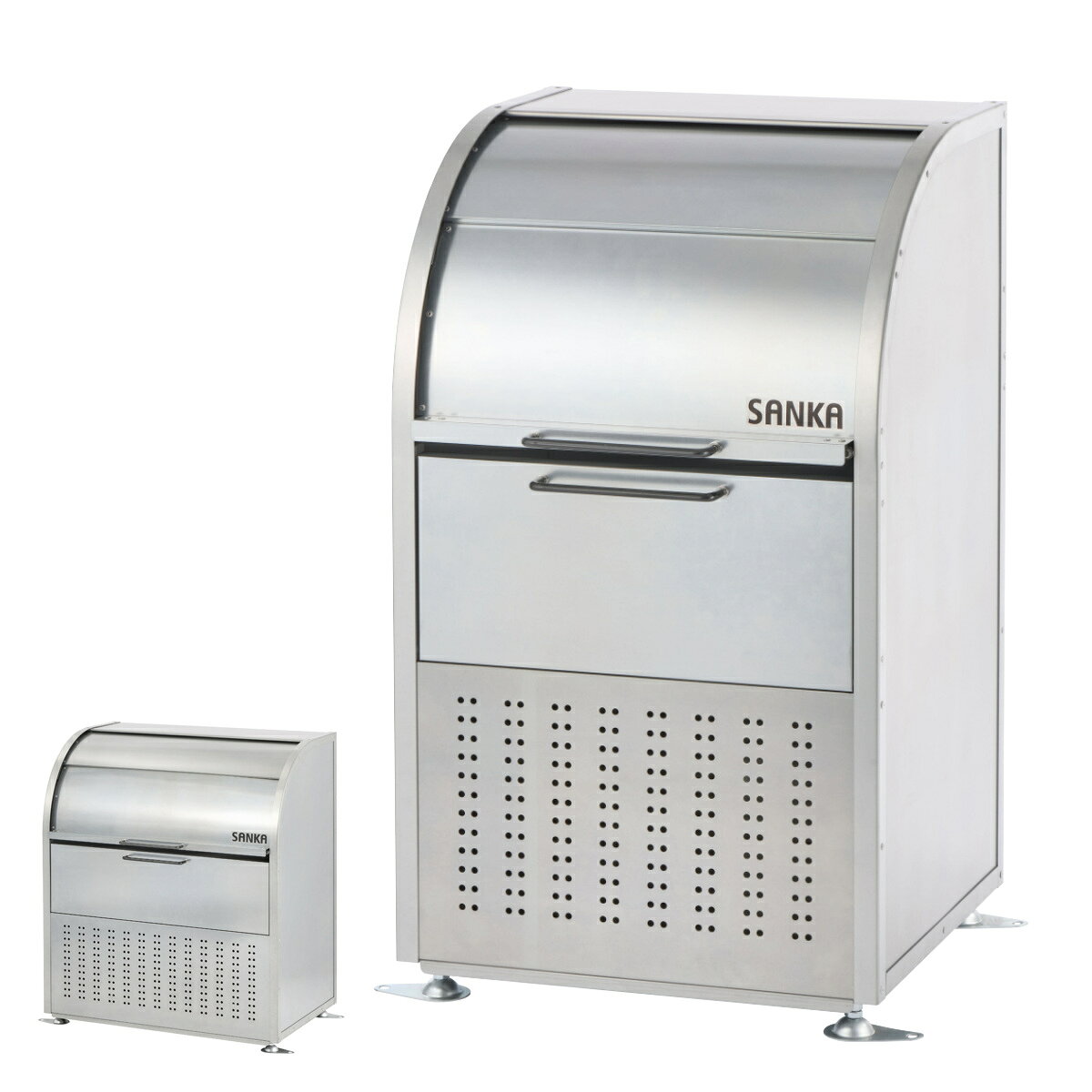 業務用ゴミ箱 230L 360L ダストコ 600 900 （ 法人限定 屋外用 ゴミ箱 スライド蓋 ゴミ 5袋分 8袋分 収集ボックス 屋外ストッカー 収納庫 ゴミ置き場 ゴミ捨て 230 リットル 360 大容量 ふた付き ダストボックス ごみ箱 日本製 ）【39ショップ】