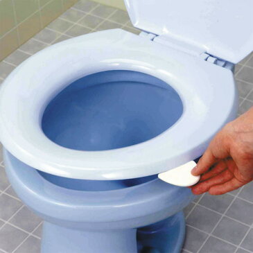 便座用取っ手 ( 便座 取っ手 便利グッズ トイレ サンコー 日本製 衛生的 トイレ用品 )【39ショップ】