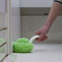 バス床スポンジ びっくりフレッシュ 柄付き ( お風呂 掃除 スポンジ 水だけ 湯アカ 水アカ 風呂 バスルーム 掃除グッズ お風呂掃除 持ち手付き 吊るして収...