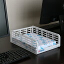 ファイルトレー 幅29.5×奥行35×高さ12.1cm A4 ワイド 縦 レタートレー 収納ボックス ( A4サイズ トレー 収納 レターケース ファイルケース...