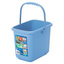 バケツ 10L 角型 握りやすい ニュー タフバケツ ( ばけつ 10リットル プラスチック 掃除 丈夫 四角 足湯 介護 フットケア 靴洗い 掃除用品 )【39ショップ】