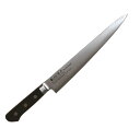 包丁 筋引 刃渡り24cm 濃州正宗作 粉末ハイス鋼割込 日本製 ( 筋引包丁 筋引き包丁 すじ引き包丁 肉切り包丁 洋包丁 日本製 24センチ 粉末ハイス鋼 ...