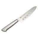 穴明包丁 18cm PISCES オールステンレス 日本製 ( 包丁 料理包丁 万能包丁 穴あき 穴明き モリブデン 18センチ 180mm 180ミリ 調理小...