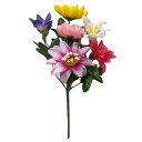造花 仏花 S 仏壇用 墓 日本製 ( 弔花 供花 お供え 花 枯れない フェイクフラワー 水換え不要 夏 人工 仏壇 お盆 お彼岸 お墓 法要 法事 仏具 仏...