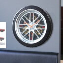 掛け時計 ギアクロック Gear Clock 直径40cm タイヤデザイン ( 送料無料 壁掛け時計 時計 インテリア 歯車 ギア メカ 存在感 大きめ 見やす...