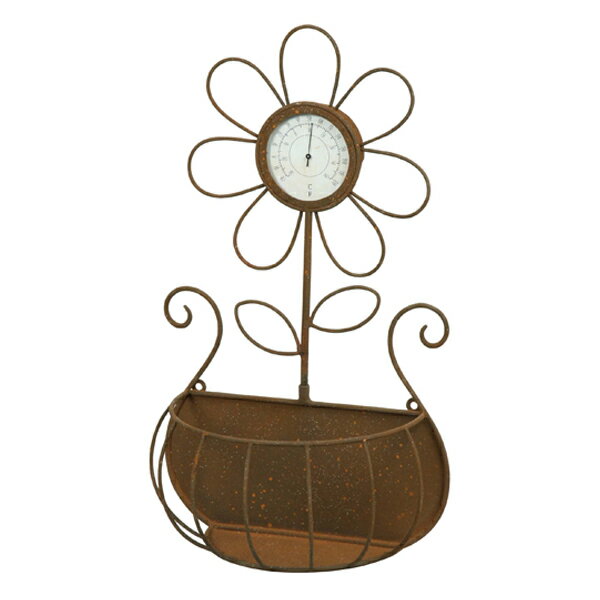 ガーデニング フラワーハンガー 花 幅25×奥行13.5×高さ43.5cm （ プラントホルダー ハンギング 壁掛け ..